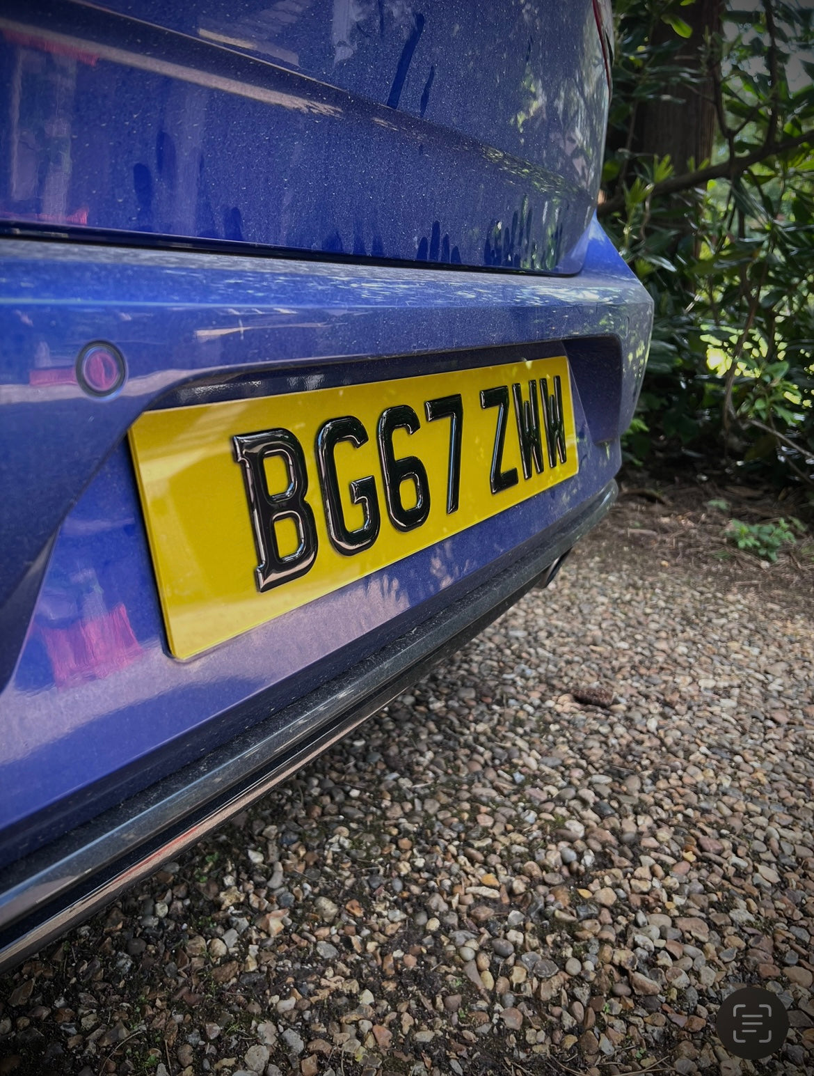 Premium Tinted plates (Front & back)