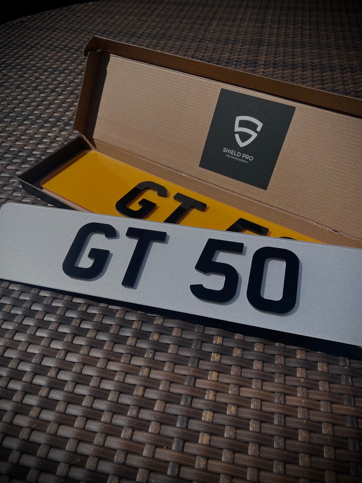 Premium 4D Rounded Black (Front & back)
