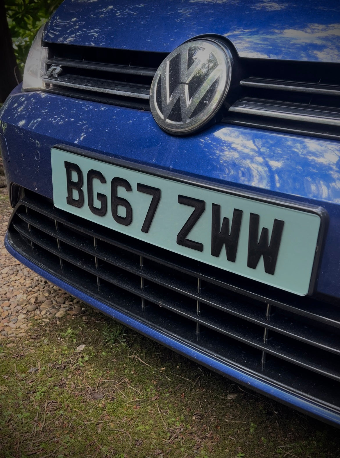 Premium Tinted plates (Front & back)