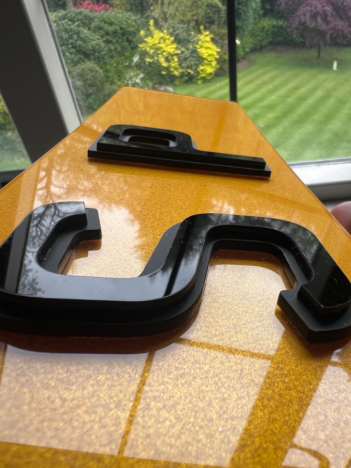 Premium 4D Shadow Number Plates (Front & back)